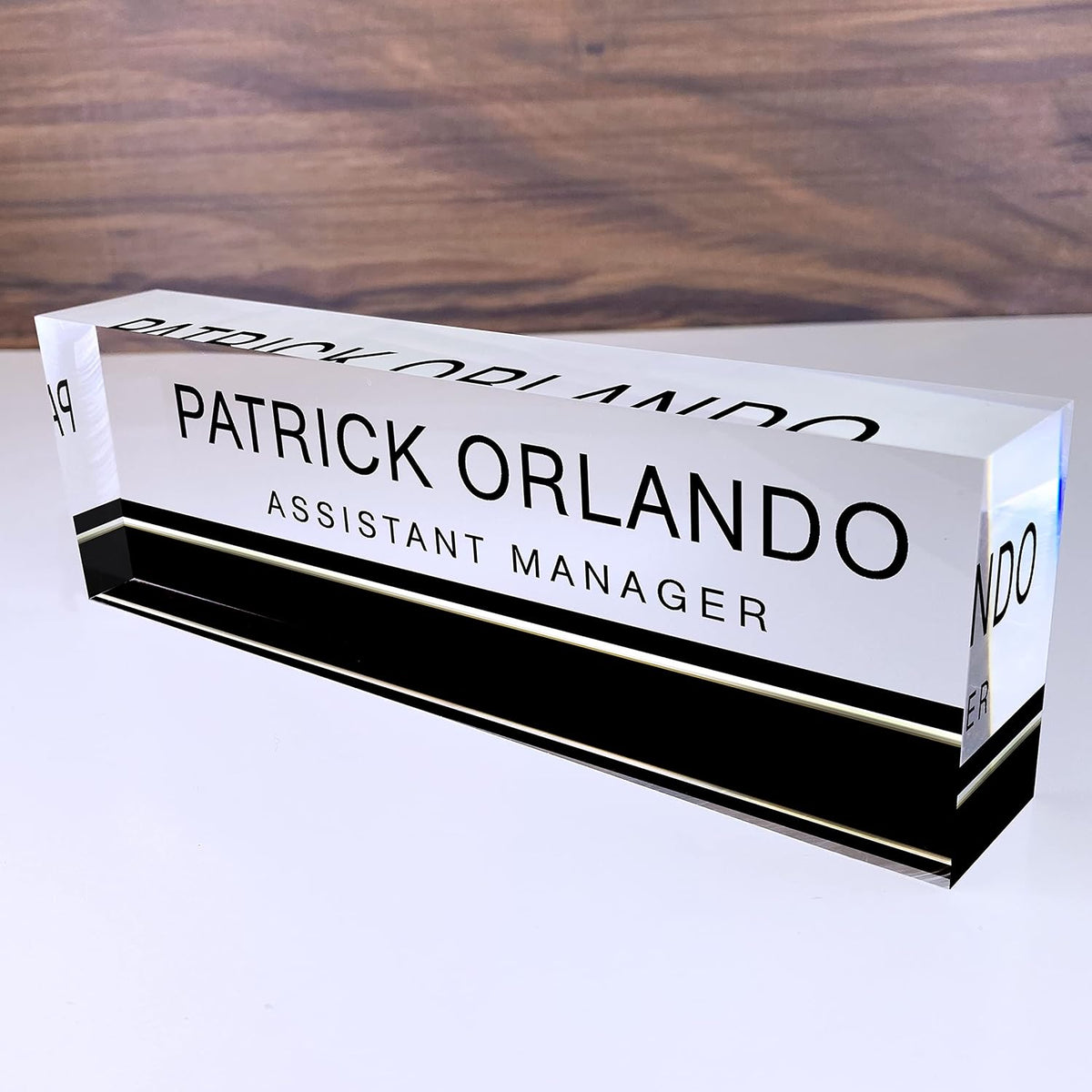 Artblox Office Desk Name Plate Personalized | Custom Name Plates