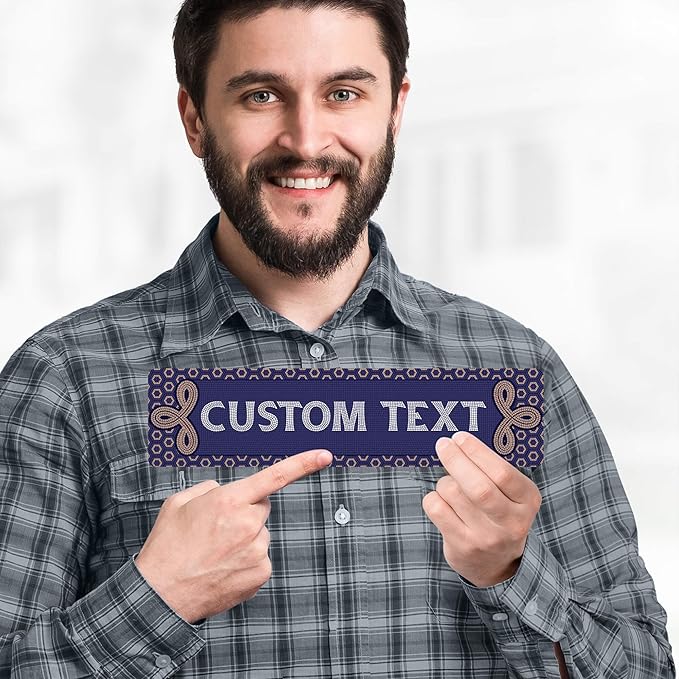 Custom Sign, Custom Street Sign, 11 Font Colors, 13 Font Styles, 4 Hole Options - Image 2