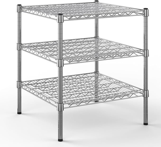 Regal Altair 24" Deep x 24" Wide x 27" Height Wire Shelving Kit | 3-Tier | NSF by Regal+Altair