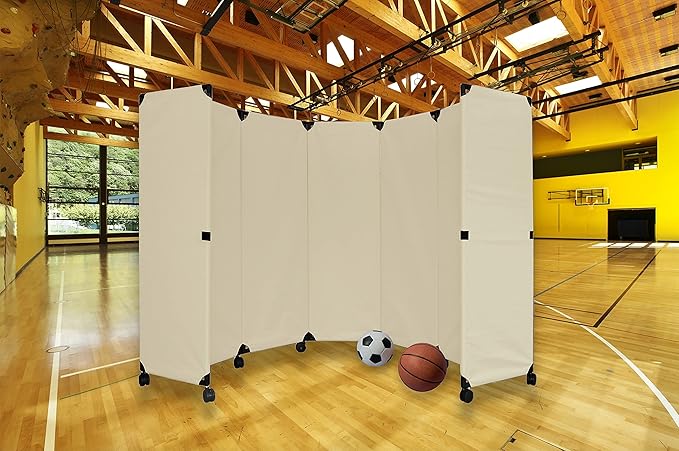 Versare MP10 Portable Folding Wall Partition | Economical 5 Panel Design | - Image 2