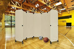 Versare MP10 Portable Folding Wall Partition | Economical 5 Panel Design | - Image 2