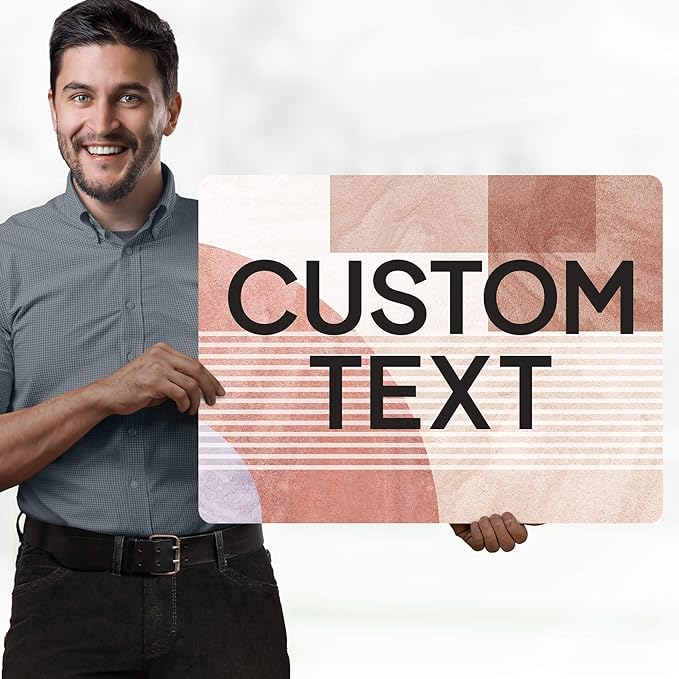 Custom Sign, Custom Street Sign, 11 Font Colors, 13 Font Styles, 4 Hole Options - Image 2