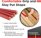 GRAPHITE Hard Lead Carpenter Pencils Bulk - Image 6