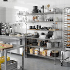 Regal Altair 24" Deep x 54" Wide x 74" Height Wire Shelving Kit | 6-Tier | NSF - Image 5