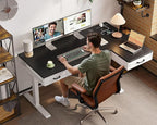 OffiGo L Shaped Electric Standing Desk - Image 2