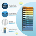 SUPEASY 10-Tier Wall File Holder Organizer - Image 4