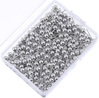 WILLBOND 500 Pack Map Push Pins Map Tacks Small Round Head Push Pins Thumb Tacks by Willbond+Technology+Limited