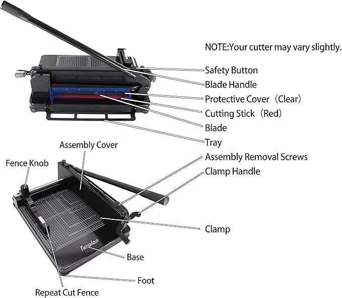 TEXALAN Heavy Duty Guillotine Paper Cutter - Image 7