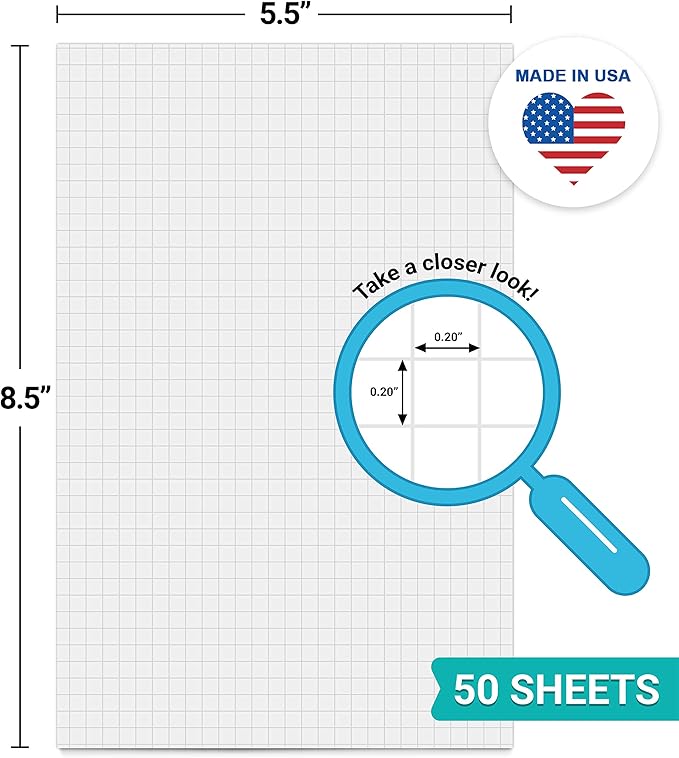 321Done Graph Paper Notepad - Image 2