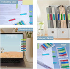 Golcellia 3 X 300 Tablets, Transparent Sticky Notes, Page Markers, Book Tabs - Image 8