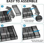 Marbrasse Expandable Desk Drawer Organizer, Mesh Drawer Organizer Tray - Image 7