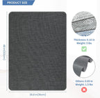 Chair Mat for Hardwood Floor, 36" x 48" Heavy Duty Office Chair Mat for Rolling Chairs, Anti Slip, Computer Chair Desk Mat, Floor Protector for Home Office, Graphite Texture