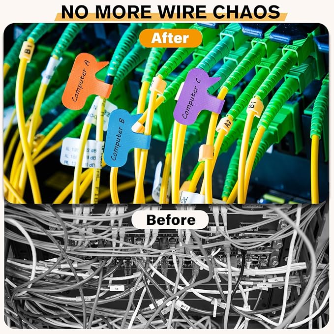 SummerBrite 36-Pack Large Cable Labels - Image 4