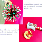Jsehchya 72PCS Wooden cased Christmas Pencils - Image 3