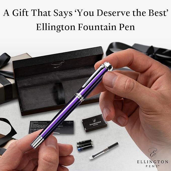 Ellington Pens Luxury Fountain Pen Set - Image 3