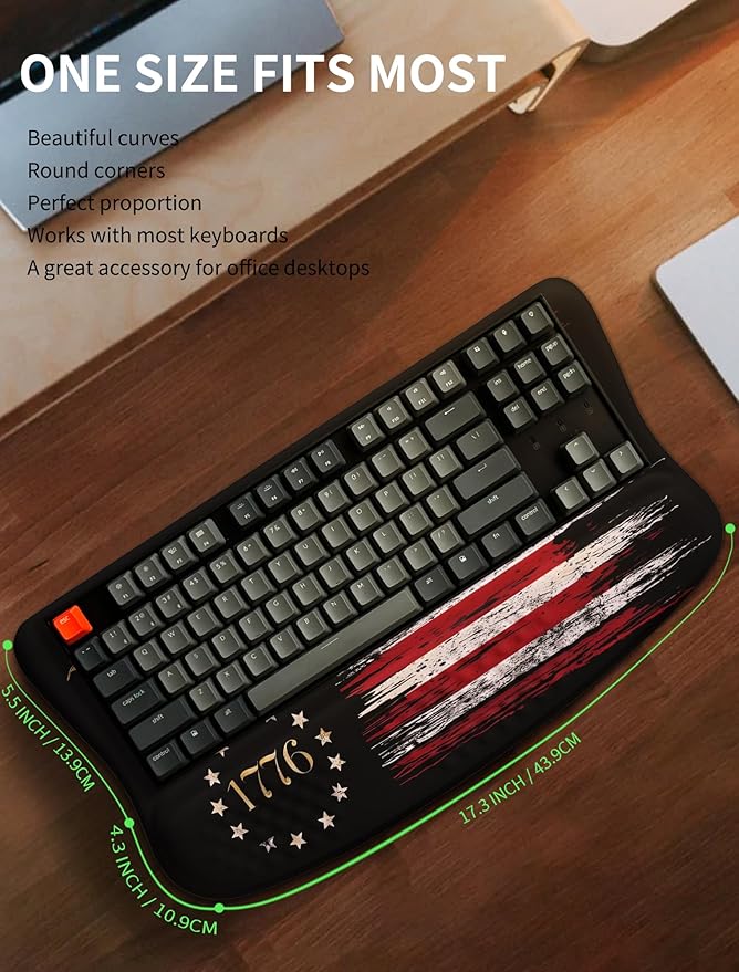 KUOSGM Ergonomic Wave Wrist Rest - Image 6