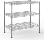Regal Altair 21" Deep x 36" Wide x 34" Height Wire Shelving Kit | 3-Tier | NSF by Regal+Altair