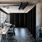 Upgrade Version Room Partition and Divider, Freestanding Rolling Dividers - Image 5