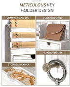 Rebee Vision Farmhouse Key Holder Wall Mount - Image 3