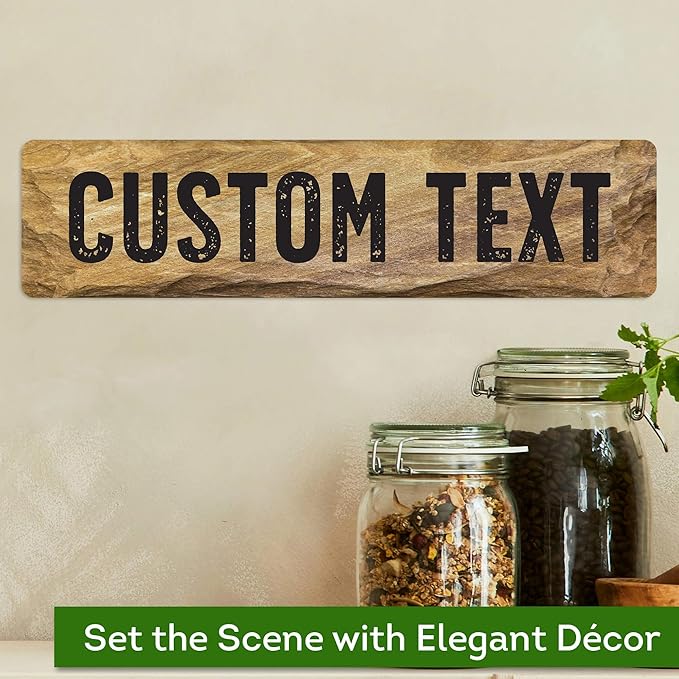 Custom Sign, Christmas Gift Custom Street Sign, 11 Font Colors, 13 Font Styles - Image 4
