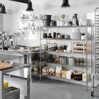 Regal Altair 14" Deep x 60" Wide x 64" Height Wire Shelving Kit | 5-Tier | NSF - Image 6
