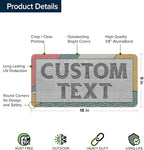 Custom Sign, Custom Street Sign, 11 Font Colors, 13 Font Styles, 4 Hole Options - Image 6