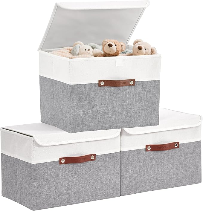 DECOMOMO Fabric Storage Bins by DECOMOMO