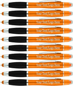 SyPen Personalized Pens with Gel Highlighter and Stylus -200 Pack Bulk-Free by Sypen