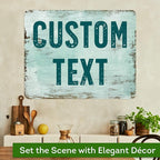 Custom Sign, Custom Street Sign, 11 Font Colors, 13 Font Styles, 4 Hole Options - Image 4