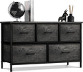 Sorbus Dresser with 5 Faux Wood Drawers