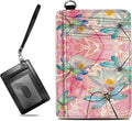 BWEGRHE Small Travel Wallets, RFID Blocking PU Leather Credit Card Holder by BWEGRHE