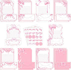 TaoBary 160 Pcs Stationery Paper Set 50 Double Sided Stationery Papers by TaoBary