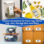 L LIKED 4" x 2" Blank Removable Labels - Image 7