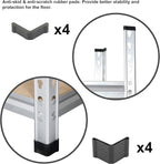 Amazon Basics 5-Tier Medium Duty Storage Shelving Single Post Press Board Shelf - Image 5