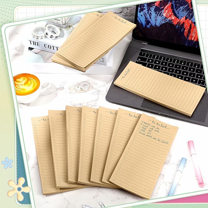 Censen 10 Pack 500 Sheets To Do List Notes Daily Checklist Notepads - Image 5