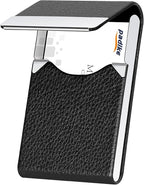 Padike Professional Business Card Holder PU Leather Business Card Case Name by padike