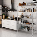 Regal Altair 21" Deep x 48" Wide x 74" Height Wire Shelving Kit | 5-Tier | NSF - Image 8