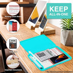 Sooez Clipboard with Storage, High Capacity Nursing Clip Board 8.5 x 11 with - Image 5