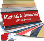 Custom Name Plate with Choice of Mounting by LHS+My+Business
