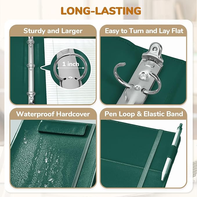 JoyCat 3 Ring Binder Clipboard - Image 5