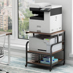 Fannova 23.6" Deep Extra Large Printer Stand, 3 Tier Printer Table