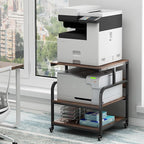Fannova 23.6" Deep Extra Large Printer Stand, 3 Tier Printer Table by Fannova