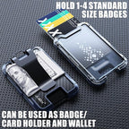 LIUGX Carbon Fiber Badge Holder, ID Card Holder - Image 3