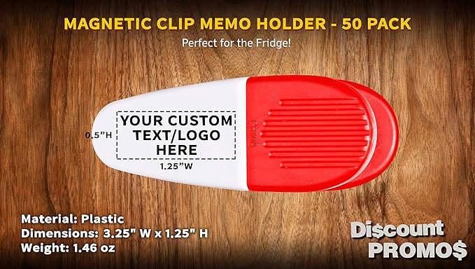 50 Magnetic Memo Holders Set - Image 4