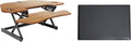 Rocelco 46" Height Adjustable Corner Standing Desk Converter by Rocelco