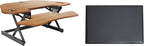 Rocelco 46" Height Adjustable Corner Standing Desk Converter by Rocelco