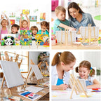 ESRICH 24 Pack 11.8" Wood Easels, Tabletop Easel - Image 7