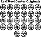 RealSteel Personalized Family Name Monogram Metal Sign – Custom Split Letter - Image 4