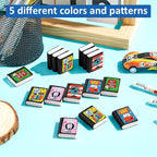 party greeting 100Pcs I Love to Read Pencil Erasers Fun Erasers Bulk - Image 4