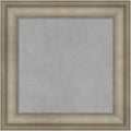 Amanti Art Silver Framed Magnetic Board 21x21 Small Vision Board
